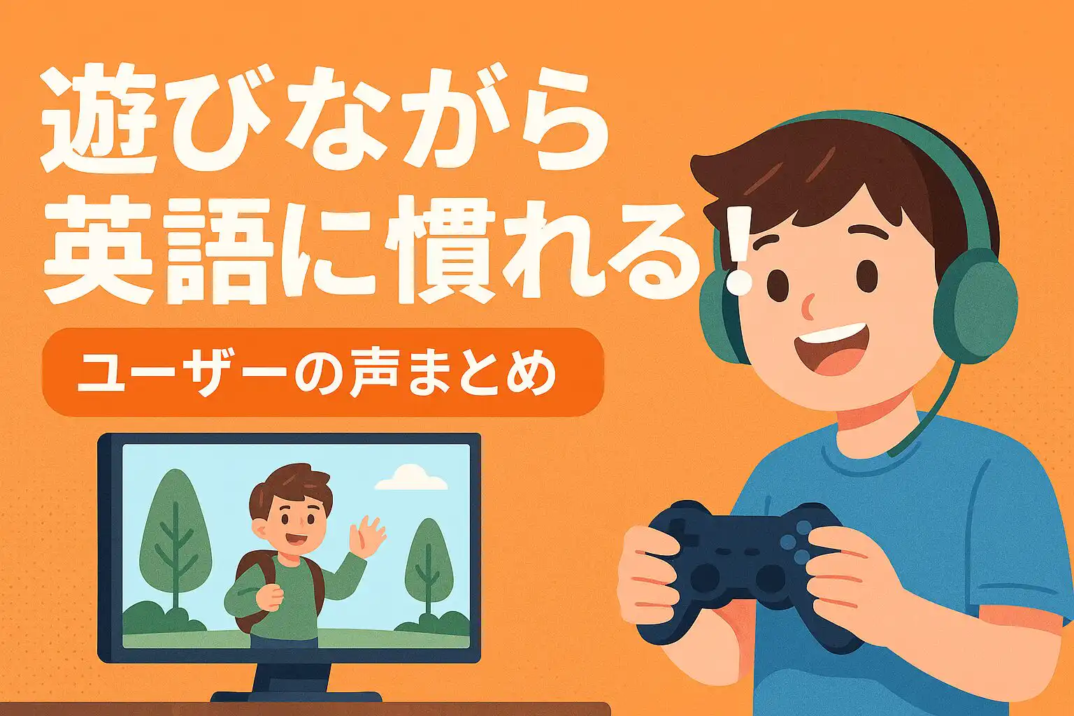 遊びながら英語に慣れる！eスポーツ英会話のリアルなユーザーの声まとめ