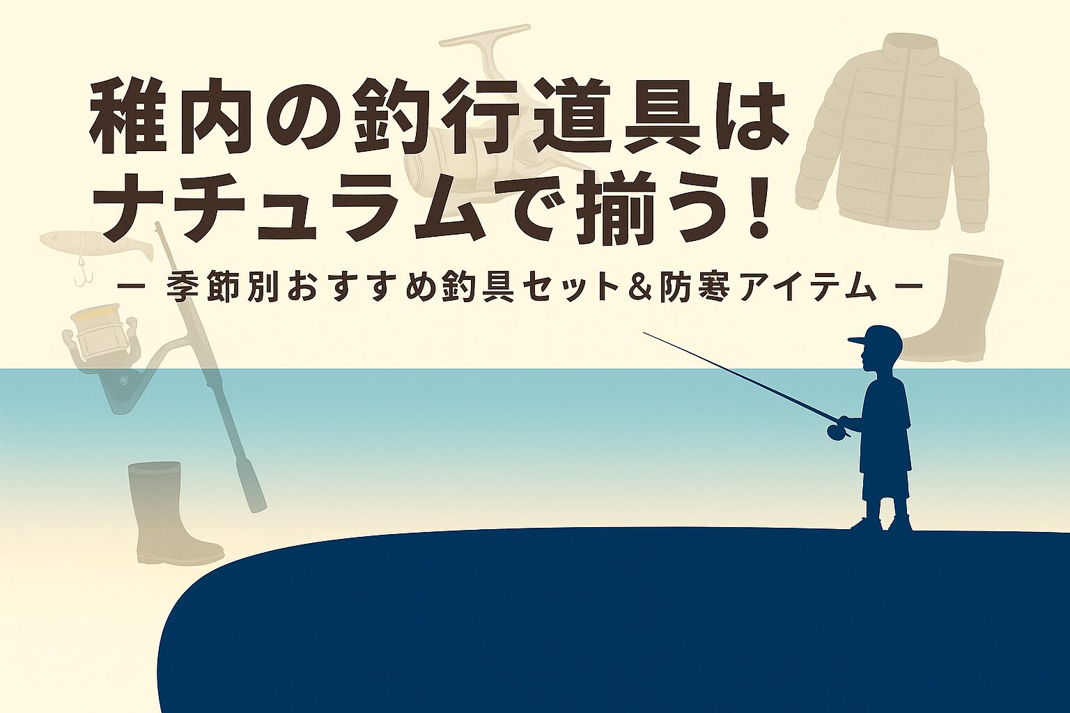 稚内の釣行道具はナチュラムで揃う!季節別おすすめ釣具セット&防寒アイテム