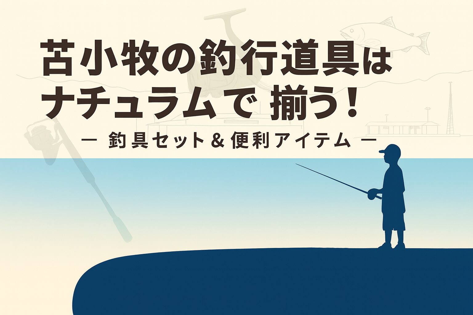 苫小牧の釣り完全ガイド｜ナチュラムで揃う初心者・ファミリー向け釣具セットと防寒・安全アイテム